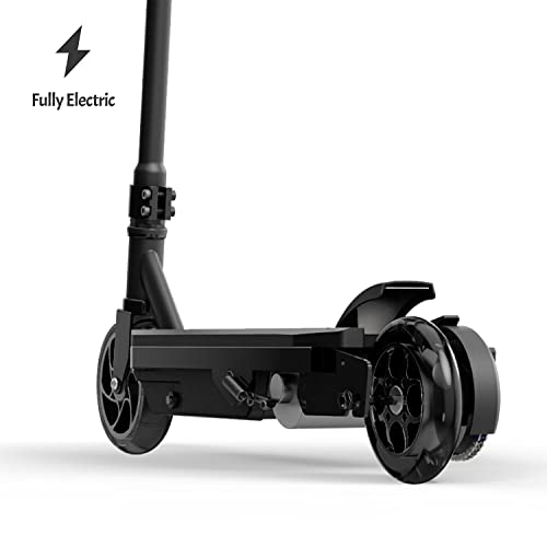 Jetson Echo Kids Electric Scooter, Black with Chain Motor, 12V