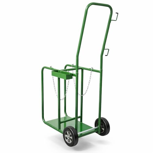 Carretilla para cilindros de soldadura, capacidad 440 lbs