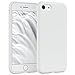 Produktbild EAZY CASE Premium Silikon Handyhülle kompatibel mit iPhone SE (2022/2020) / iPhone 8/7, Slimcover mit Kameraschutz und Innenfutter, Silikonhülle, Schutzhülle, Bumper, Handy Case, Softcase, Weiß