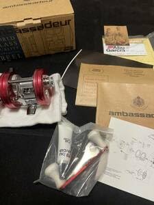 Ambassadeur Abu 2500C IAR 赤 箱付属品付き　レトロ Ambassadeur Abu 2500C IAR 赤 箱付属品付き レトロ ABU 2500C