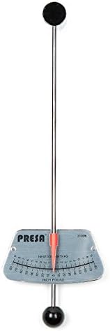 Presa 1/4-inch Drive Beam Style Torque Wrench Precision Instrument, 0-80 Inch-Pounds, 0-9 Newton Meters