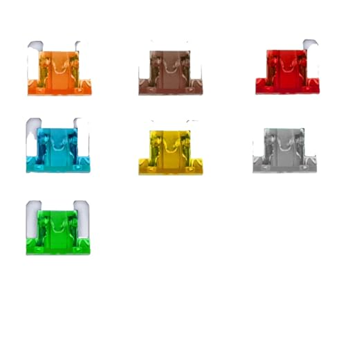 Fusible assurance automobile mini et petite taille kit 100pcs 5-40A pour tableau électrique