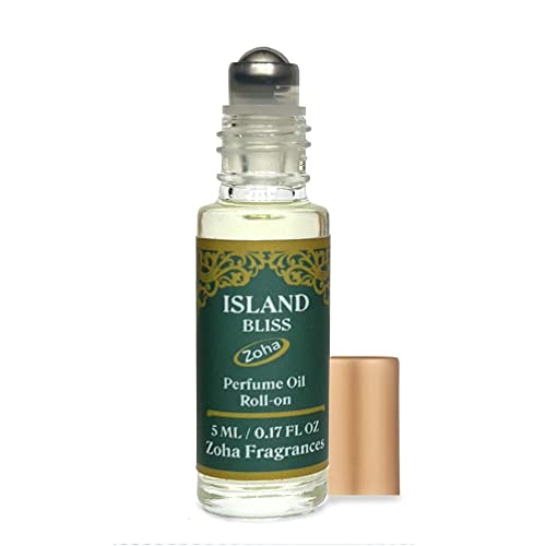 Zoha Island Bliss Perfume Oil For Women And Men | Alcohol Free Fragrance With Skin Moisturizer | Scent Inspired By Chrome Perfume #TOP14