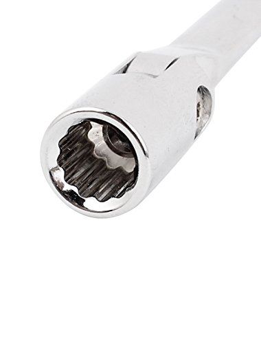 Uxcell Auto Car Repairing 8Mm Swivel Head Socket Spanner Combination Wrench #TOP2