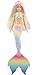 Barbie Dreamtopia Doll, Rainbow Magic Mermaid with Rainbow Hair and Blue Eyes, Water-Activated Color-Change Feature