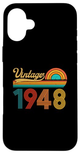 78�΂̒a�����v���[���g 78�� �j�� ���� ���g�� ���B���e�[�W 1948 �X�}�z�P�[�X iPhone 16 Plus �p