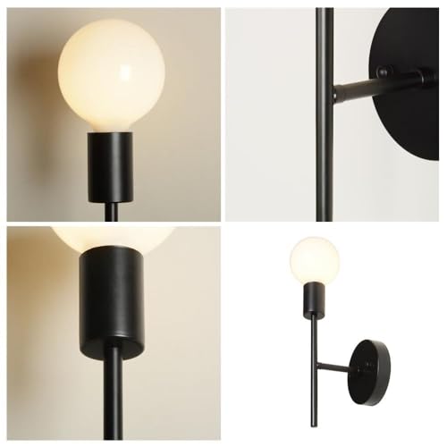 Apliques de pared retro y lámparas de un solo poste para cocina y pasillos 8
