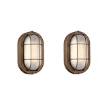 WISBEAM LED-Sottenleuchten, Bronze, für den Außenbereich, dimmbar, 6 W...