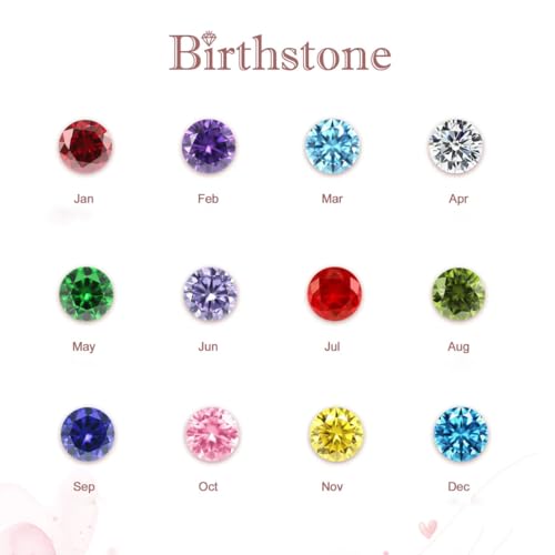 Dainty Ring 14K Gold Plated Necklace Holder Ring Pendant Necklace Keeper With Birthstone for Women Jewelry4