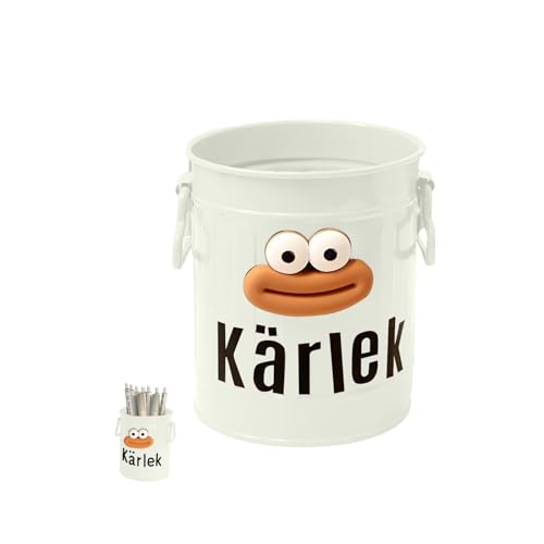 YSkrep ペンスタンド ペン立て 鉛筆立て 可愛い文房具 収納ボックス デスク用品 おもしろ 収納 大容量 卓上 おもしろ ペン立て 雑貨 オフィス 机 面白い キャラクター かわいい 文房具 面白い ユニーク インテリア ペーパークリップ( ホワイト
