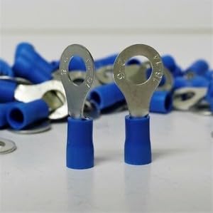 #US Spare Part for T1035C Insulated Ring Terminal Contor Pack of 100 for 16-14 Wire Stud