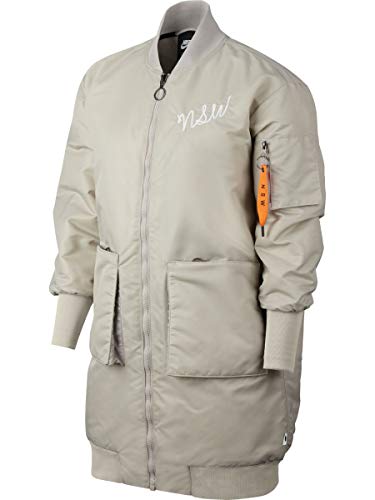 Nike Womens Sportswear NSW Insulated Parka Jacket Cream (X-Large)