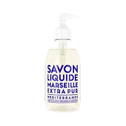Compagnie de Provence® Flüssigseife Mediterranean Sea 300 ml | Duft von sonnengereiften Blüten | sanft, effektiv und frisch Cover