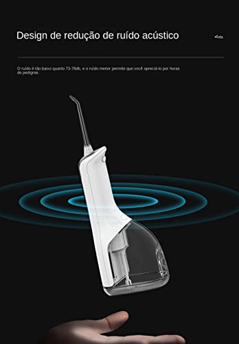 NUTOT Irrigador dental,330ML tanque de água,fio dental portátil profissional IPX7 resistente à água,