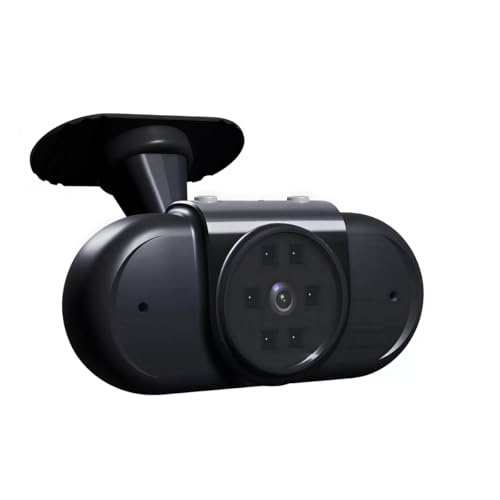 kiaikmc English Version Driver Fatigure Alarm Device with Video Recording,Anti Sleep Driving Alarm for Drivers Security,Fatigue Driving Reminder with AI Face&Eye Detection,A8