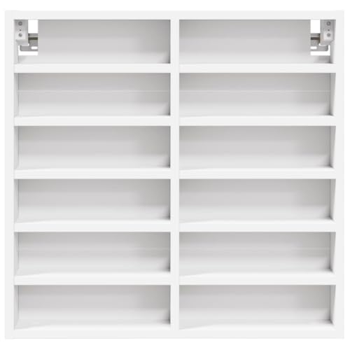 Vitrine blanche mince pour gagner de l espace de rangement mural - 7