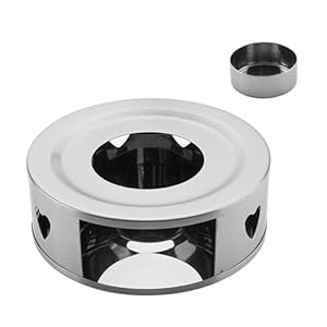 Tea Candle Stove – Rustproof Candle Wax Warmerr, Versatile Outdoor Heater | Tea Light Cooking Stove, minii Tea Light Stove, Essentiall Outdoor Equipment for Home Kitchen, Fishing, Camping, and Hiking