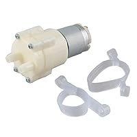 HALJIA DC 12V 365 Pumpmotor Spender Pumpe Großer Durchfluss Kreiselpumpe Magnetische Wasserpumpe Mikro Selbstabsorbierende Wasserpumpe Teekocher Teeset Wasserspender Mikropumpe