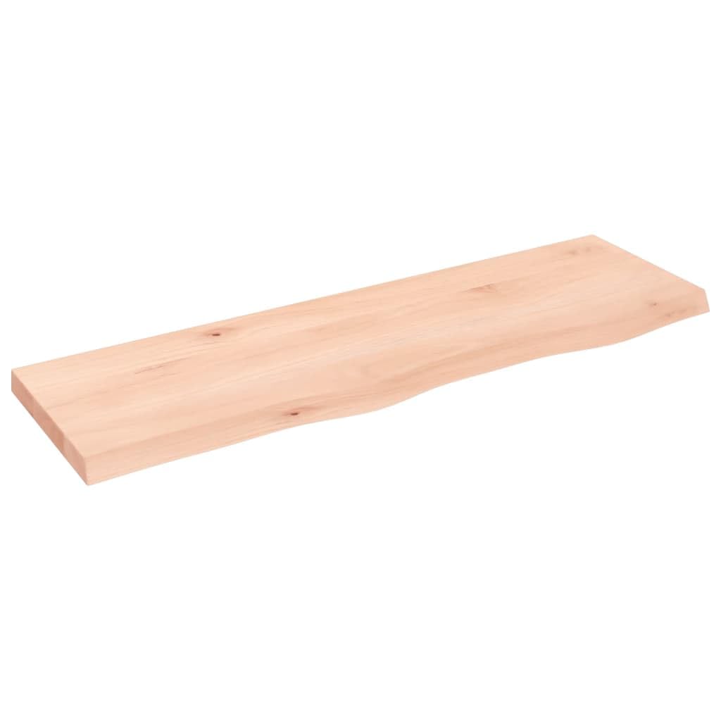 Genérico Encimera de baño Madera Maciza sin Tratar 100x30x(2-4) cm,Bricolaje,Materiales de construcción,Encimeras-3156030