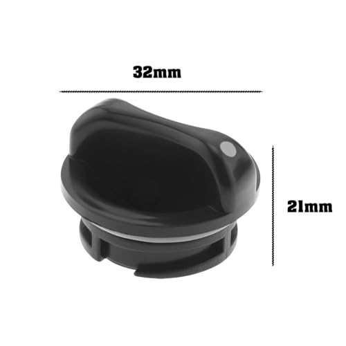 Sarini Tankdeckel für Dampfreiniger, Dampfreiniger-Zubehör, Tankdeckel, Kesseldeckel, ABS für X5 Dampfreiniger, schwarzer Ersatzdeckel