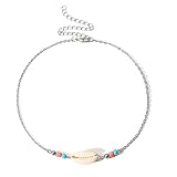 Bead Choker Necklace Fashion Vintage Charming Ethnic Style Clavicle...