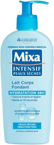 Lait Corps Peau Sèche Et Déshydratée Hydratation 48h Acide Hyaluronique Mixa La Pompe De 250ml - vue 2