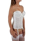 Carnival Women's Full figure Tuxedo Lace Corset Bra