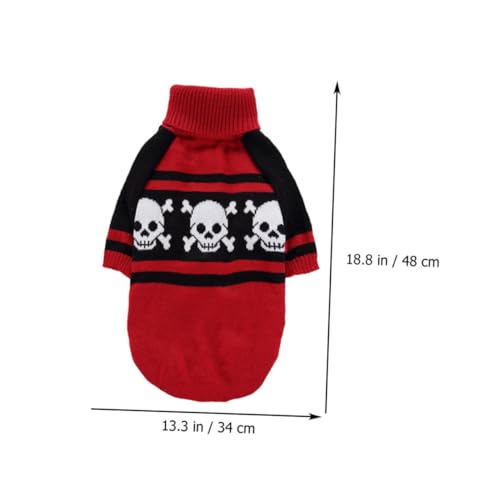 Disfraz Halloween para perro talla L color rojo miniatura 2
