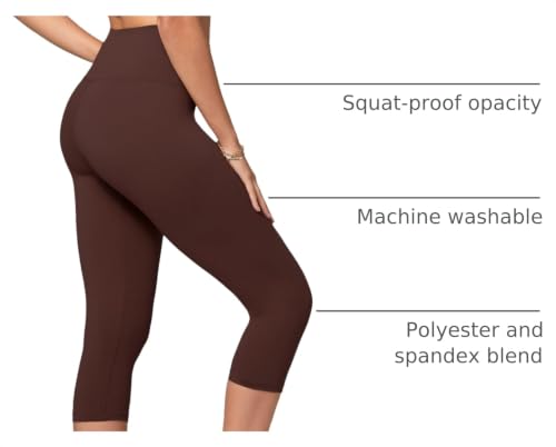 Image of Conceited High Waisted Ultra Soft Leggings for Women - Full Length, Capri Length and Biker Shorts - Available in Plus Size