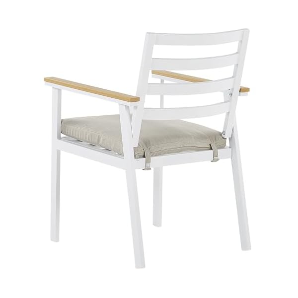Patioco Cavoli Gartenmöbel-Set 4-Sitzer Weiß