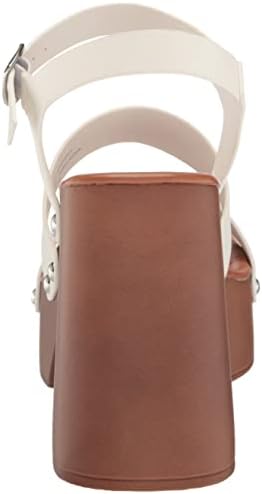 Madden Girl Women's Greenvil Heeled Sandal, White Paris, 10 | Image 2