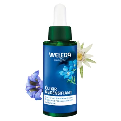 Weleda Siero Viso Contouring Genziana Blu, Per Una Immediata Sensazione Di Tonicità, 1 X 30 Ml
