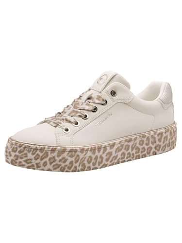 Tamaris Damen Sneaker Low, braun, 36 EU
