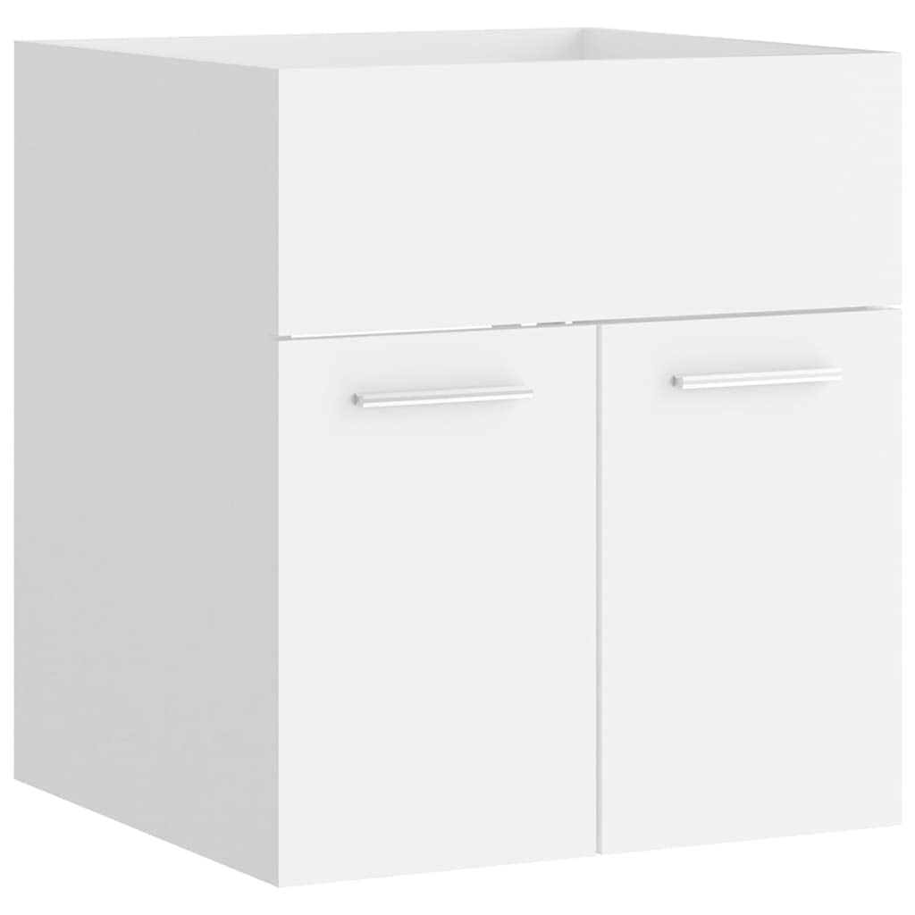 Juego de Muebles de baño Madera de ingeniería Blanco, Mobiliario Conjuntos de Muebles Muebles de baño, Blanco, 30.41kg