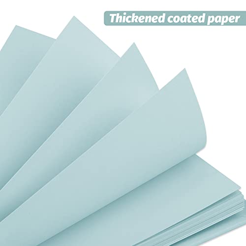 Gotideal 80 Pages Scrapbook Album with 10 Metallic Markers, Craft Paper Photo Album for Wedding and Anniversary, Family DIY Scrapbook Accessories with Scrapbooking Stickers Corners(BLUE) - Thumbnail 5