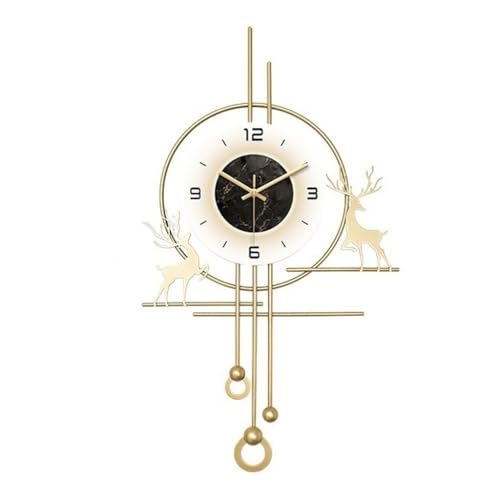 Horloge murale silencieuse moderne XJBTBA petit modèle pour chambre