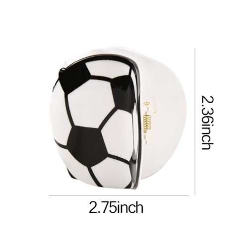 Football Hair Clip for Women Soccer Claw Clips for Hair Accessories Sports Hair Clips for Women Non Slip Soccer Foot Ball Jaw Clips for Girls Football Soccer Accessories Stuff Hair Clamps - Thumbnail 2
