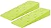 Redneck Convent Spiked Tree Felling Wedges for Tree Cutting - 8in Green Plastic Felling Wedge, Logging Tools - 2 Pack
