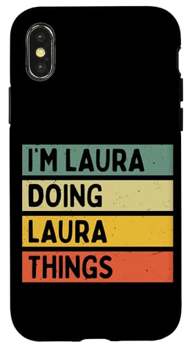 I'm Laura Doing Laura Things �ʔ������� �X�}�z�P�[�X iPhone X/XS �p