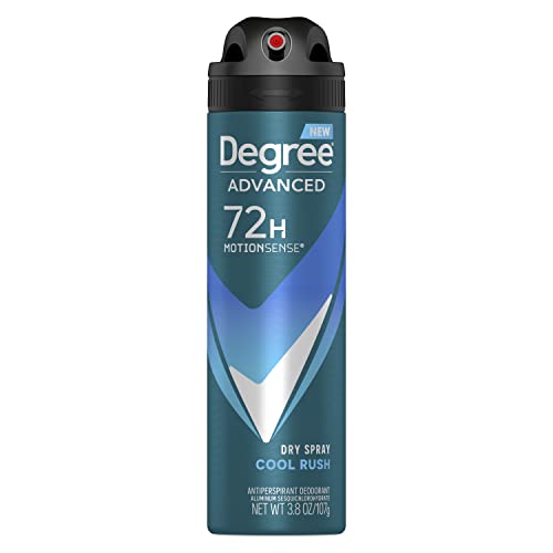 Degree Men Antiperspirant Deodorant Dry Spray Cool Rush 3.8 oz miniatura 1