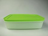 tupperware eiskristall 450ml Original Tupperware TUPPERWARE Gefrier-Behälter 1L flach weiß grün Eis-Kristall G36 Eiskristall 30886