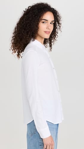 Image of Theory Women's Riduro Long Sleeve Button Down