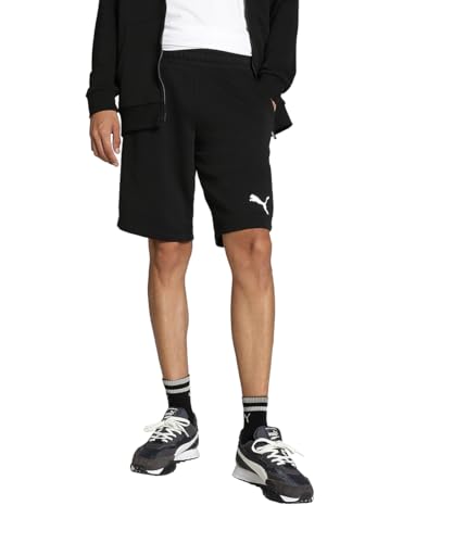 PUMA Pantalones Cortos para Hombre, Puma Gato Negro, 46