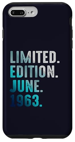 Carcasa para iPhone 7 Plus/8 Plus Edición Limitada Junio 1963 Retro Vintage 1963