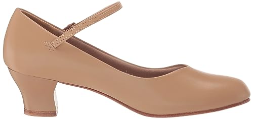 Image of Capezio Cassie Jr. Character Shoe, Caramel, 7.5 N