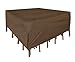 Leader Accessories 600D PVC Tough Canvas 100% Waterproof Square/Round Patio Table & Chair Set Cover size S 60"(L) x60(W) x30(H)