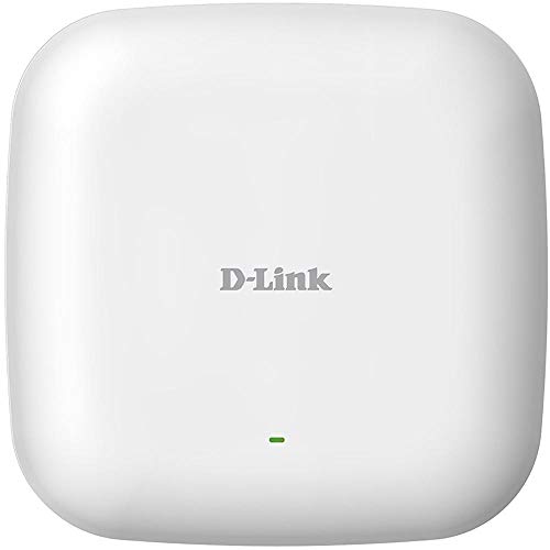 Image of D-Link AC1300 Wave 2 Dual-Band PoE Access Point, Stand-alone or Remote Software Managed (Nuclias Connect), Gigabit Port, Wall or Ceiling Mount, Supports 802.3af PoE, WiFi Bridge Mode (DAP-2610) White