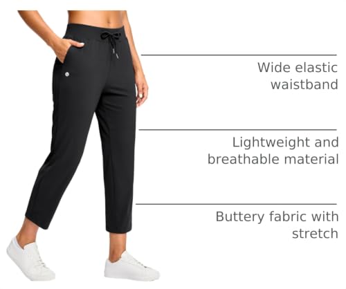 Image of G Gradual Petite Pants for Women 24 inch /26 inch Ankle Pants with 2 Pockets