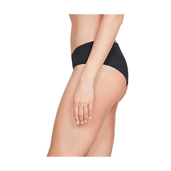 Under-Armour-Womens-Pure-Stretch-Hipster-Underwear-3-Pack Under Armour Women's Pure Stretch Hipster 3-Pack , Black (001)/Black , Large