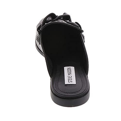 Steven Madden Women's Cally Mule, Black/Black, 9 #TOP5
